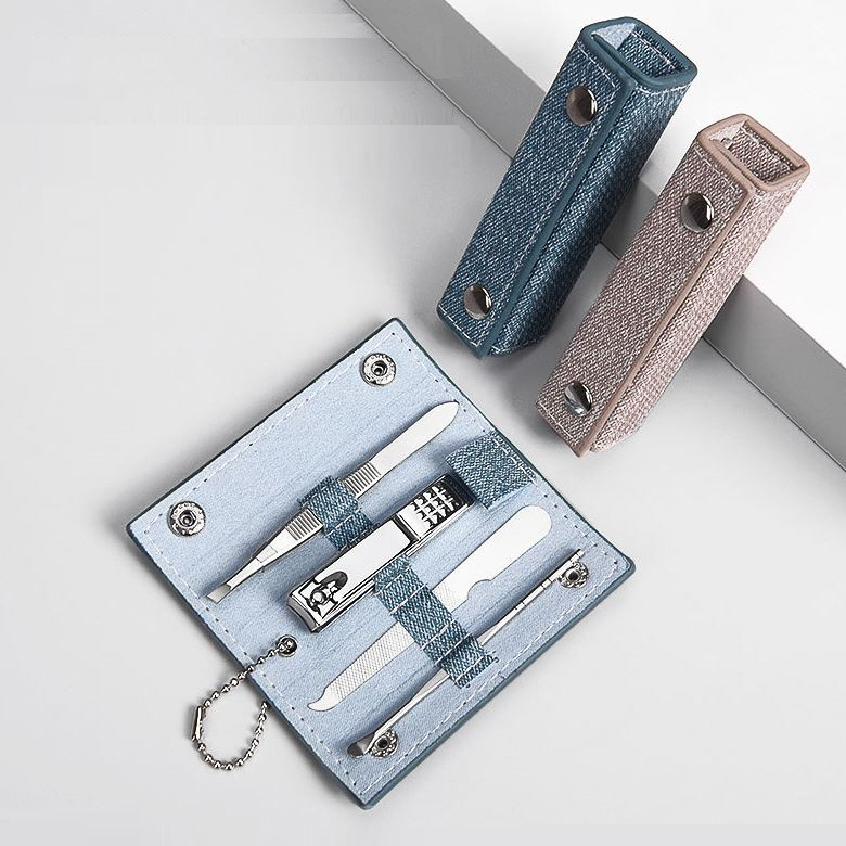 BBO005 휴대용 소형 열쇠고리 손톱깎이 세트 4P 기념품 전문